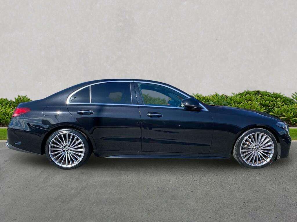 Mercedes-Benz C Class C220d Amg Line Premium 9G-tronic HX72XVS Black #3