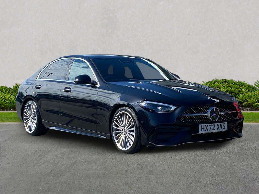 Mercedes-Benz C Class C220d Amg Line Premium 9G-tronic Black