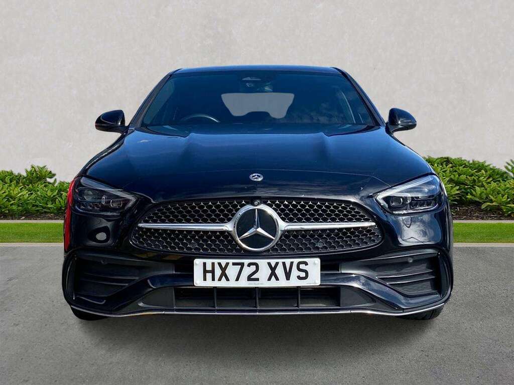Mercedes-Benz C Class C220d Amg Line Premium 9G-tronic HX72XVS Black #5
