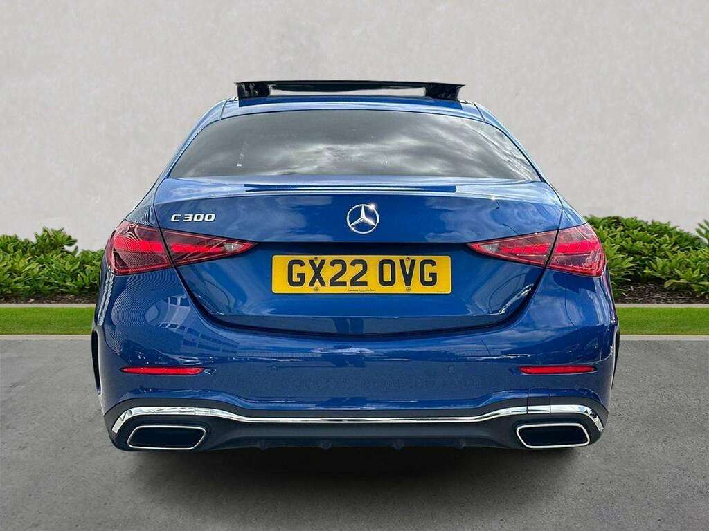 Mercedes-Benz C Class C300 Amg Line Premium Plus 9G-tronic Blue #5