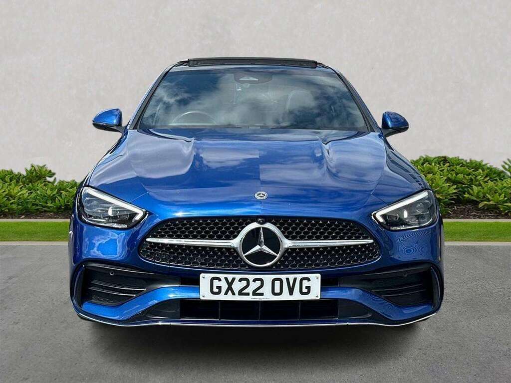 Mercedes-Benz C Class C300 Amg Line Premium Plus 9G-tronic Blue #6