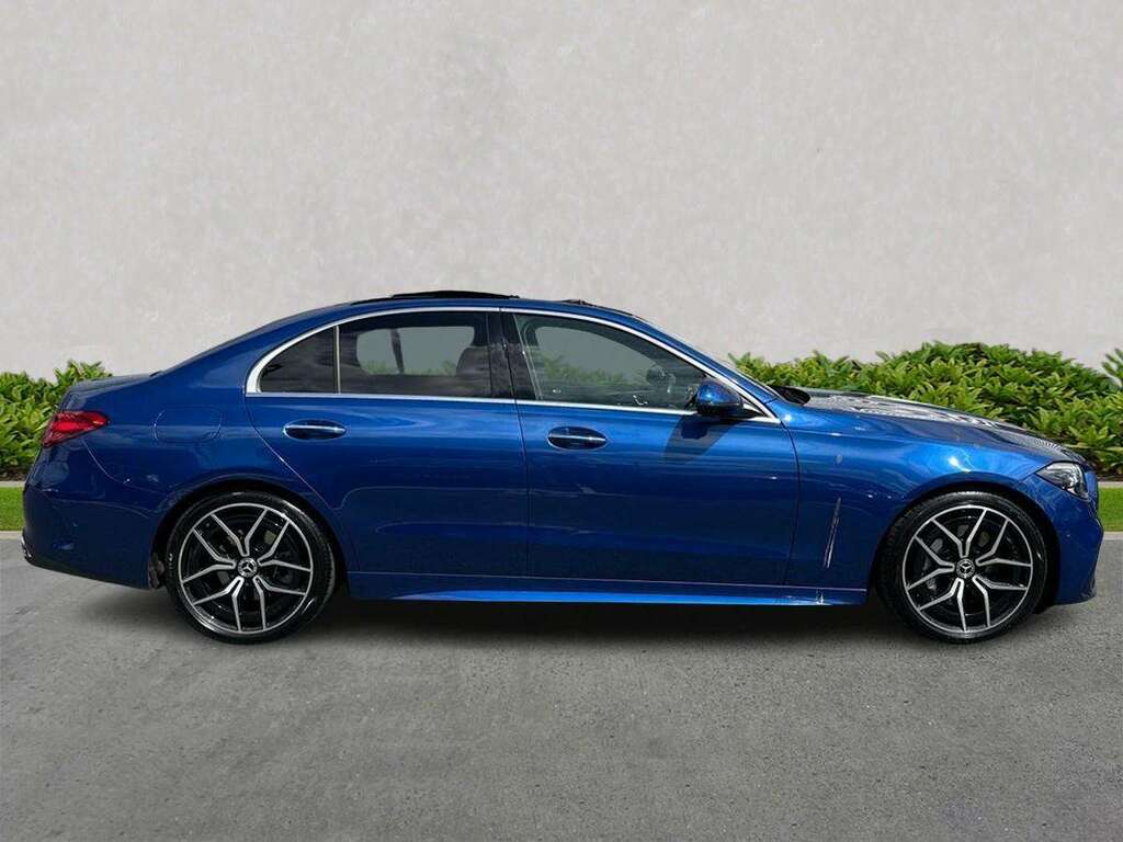 Mercedes-Benz C Class C300 Amg Line Premium Plus 9G-tronic Blue #4
