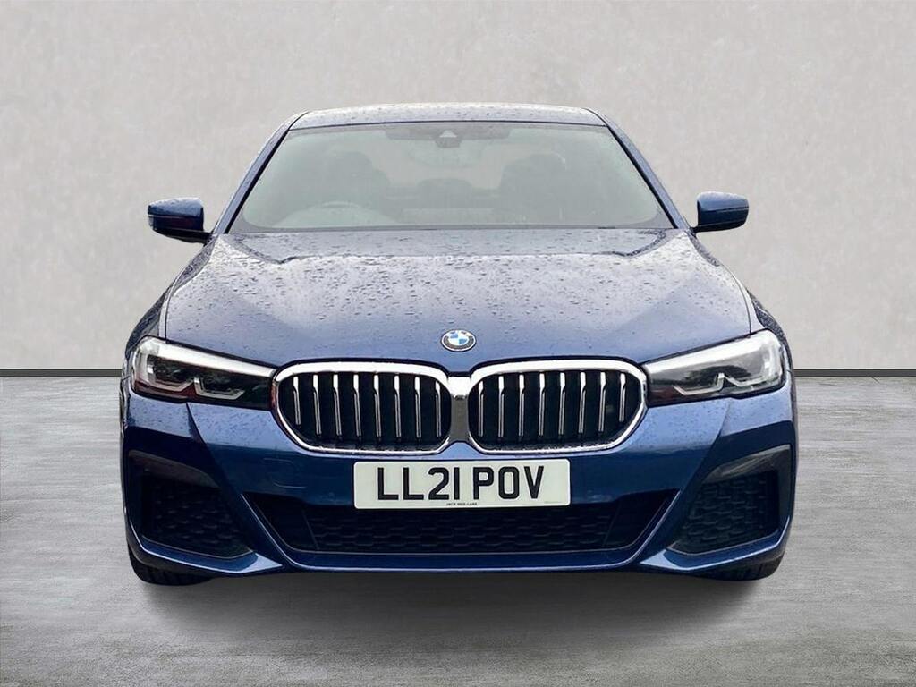 BMW 5 Series 2.0 520I Mht M Sport Saloon Hybrid Step Blue #5