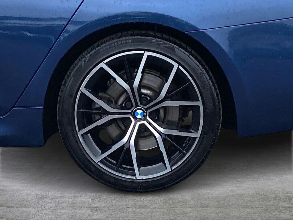 BMW 5 Series 2.0 520I Mht M Sport Saloon Hybrid Step Blue #6