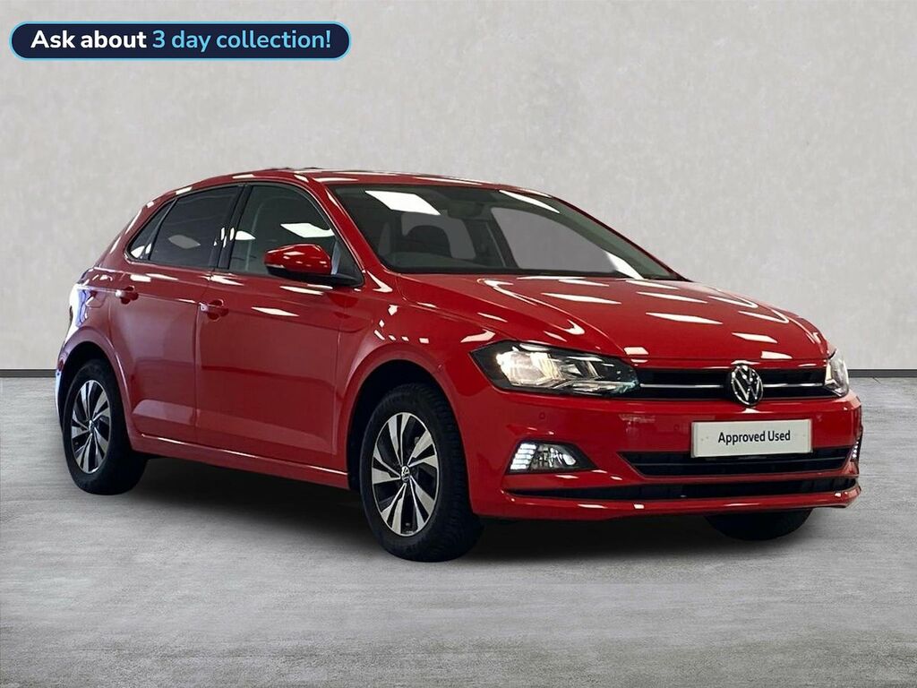 Volkswagen Polo 1.0 Evo Match Hatchback Euro 6 Red