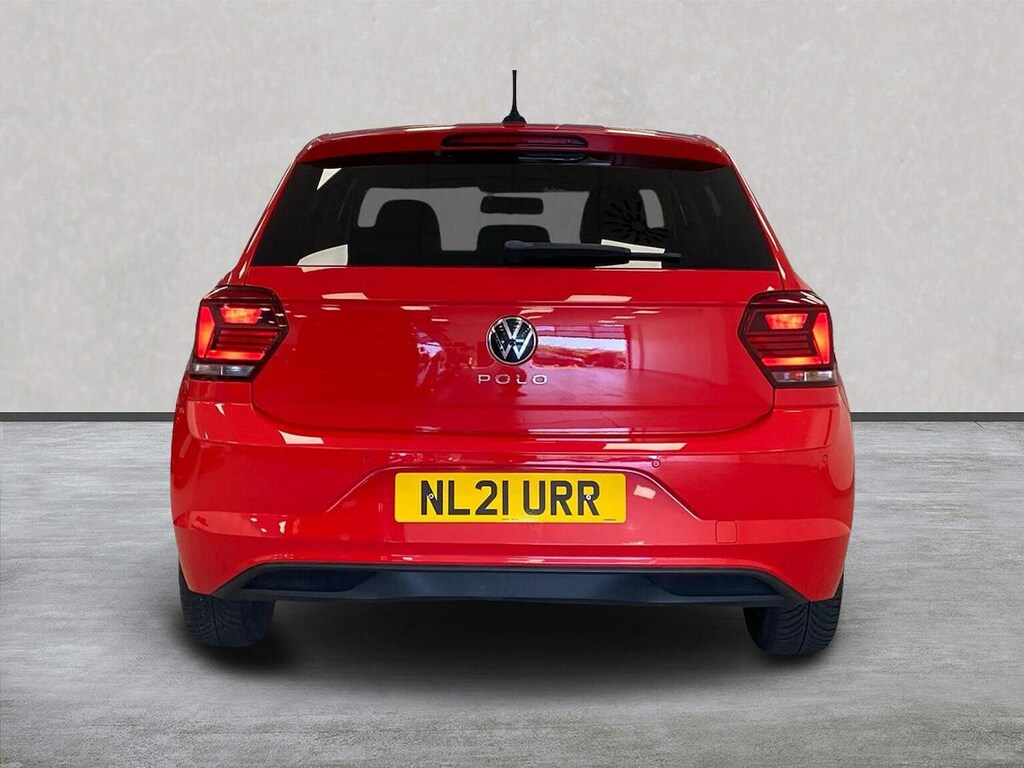 Volkswagen Polo 1.0 Evo Match Hatchback Euro 6 NL21URR Red #4
