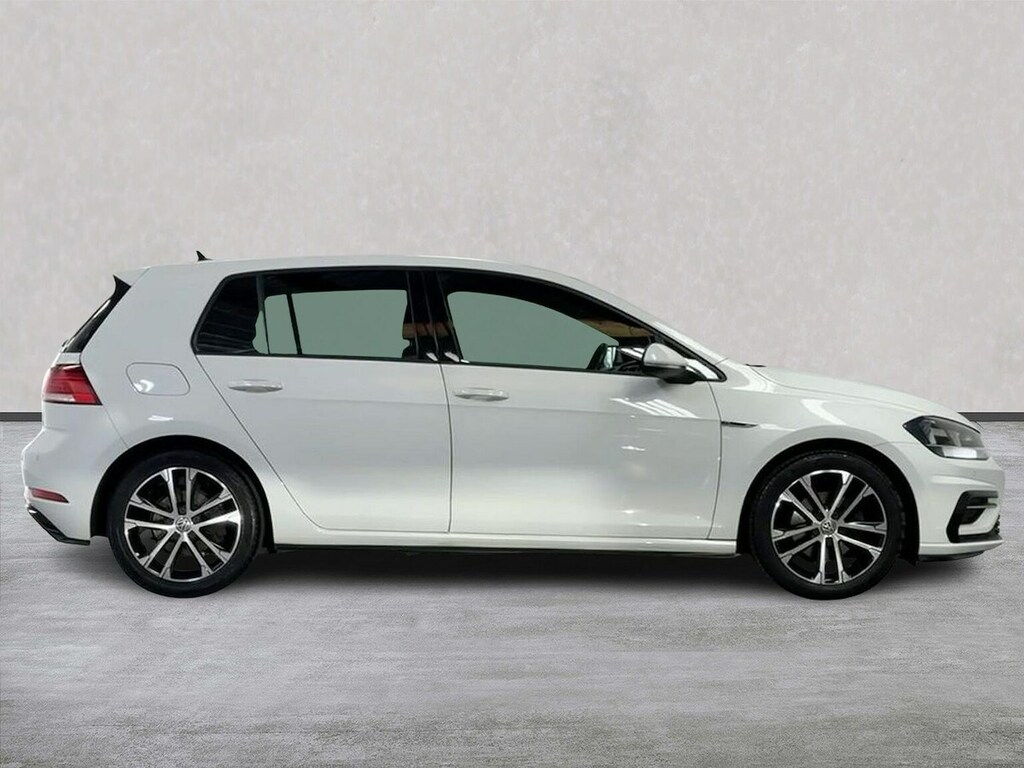 Volkswagen Golf 1.5 Tsi Evo Gpf R-line Hatchback Dsg Eu DL19XNZ White #3