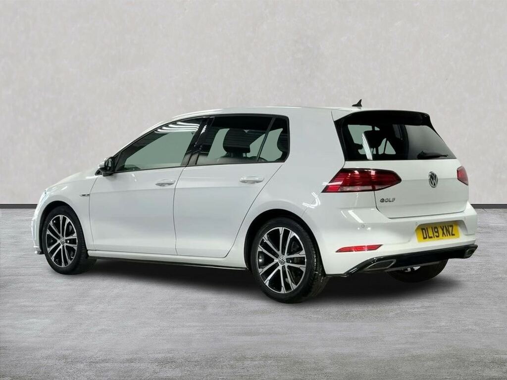 Volkswagen Golf 1.5 Tsi Evo Gpf R-line Hatchback Dsg Eu DL19XNZ White #2