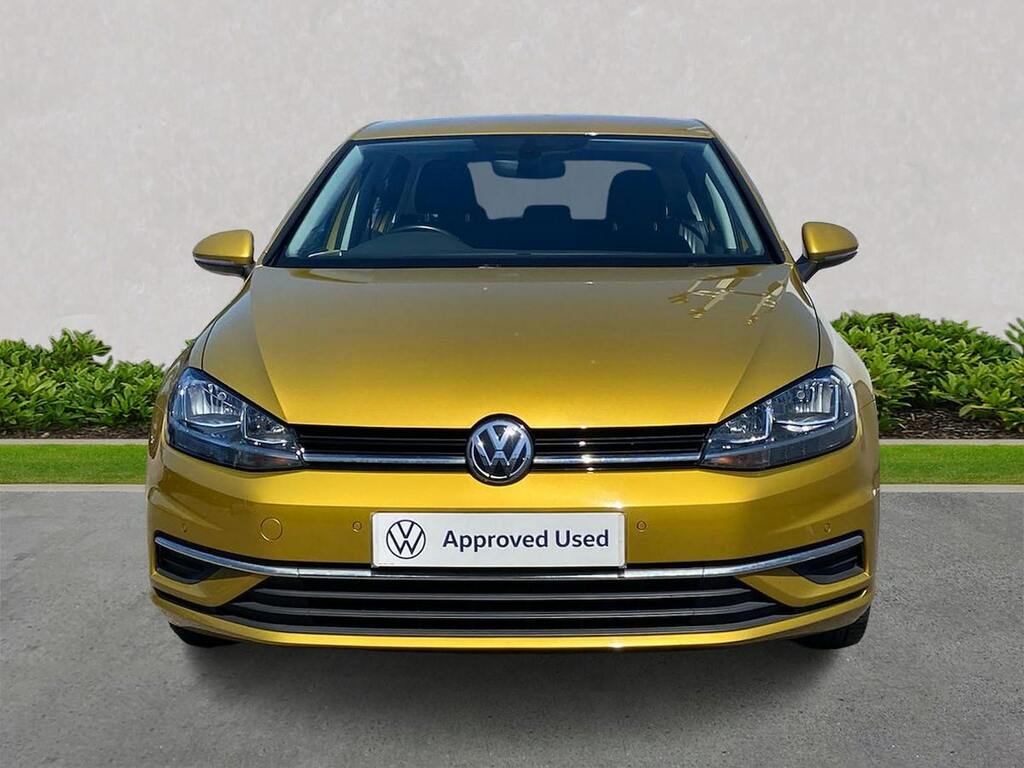Volkswagen Golf 1.6 Tdi Se Nav Hatchback Euro 6 Yellow #5