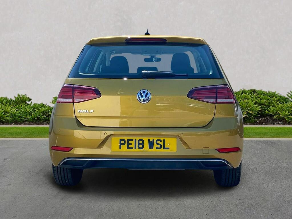 Volkswagen Golf 1.6 Tdi Se Nav Hatchback Euro 6 Yellow #4