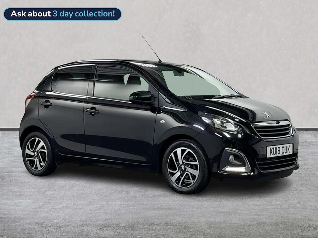 Peugeot 108 1.2 Puretech Allure Hatchback Eu Black