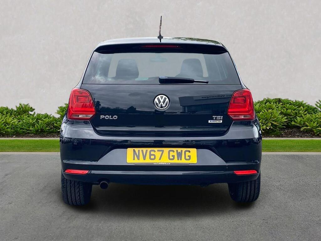 Volkswagen Polo 1.2 Tsi Match Edition Hatchback NV67GWG Black #3