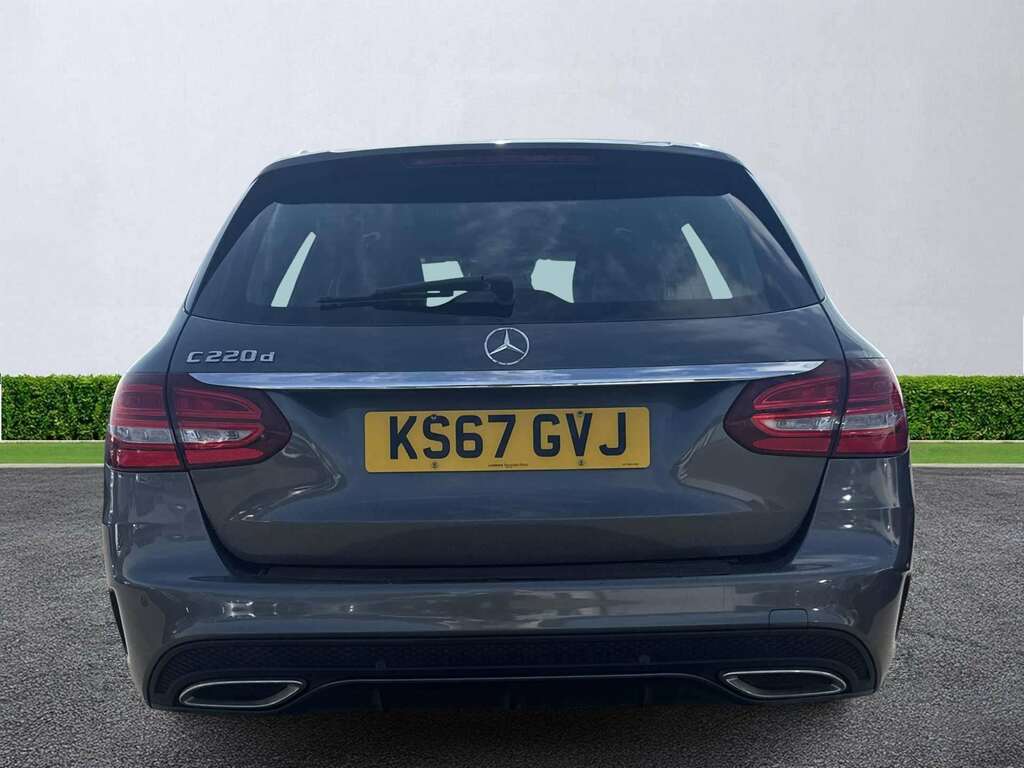 Mercedes-Benz C Class C220d Amg Line 9G-tronic KS67GVJ Grey #4