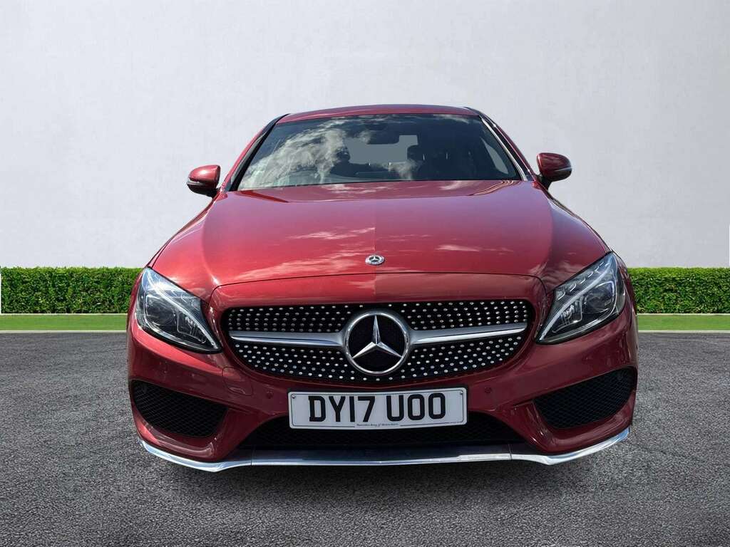 Mercedes-Benz C Class C220d Amg Line DY17UOO Red #5