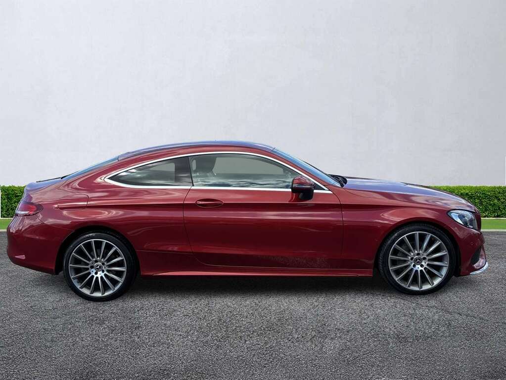Mercedes-Benz C Class C220d Amg Line DY17UOO Red #3