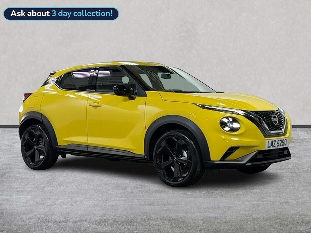 Nissan Juke 1.0 Dig-t Tekna Yellow