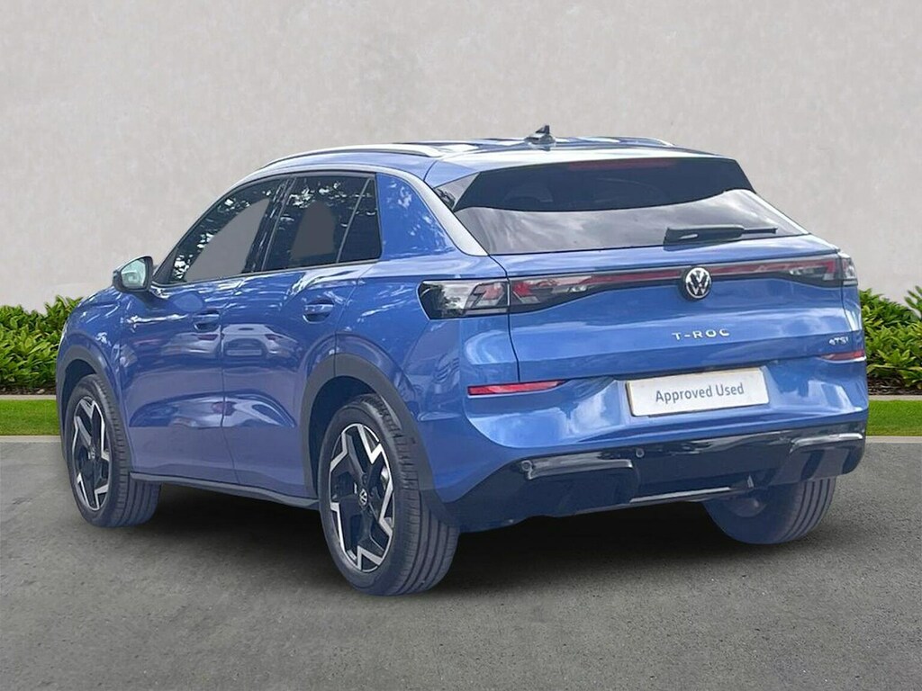 Volkswagen T-Roc 1.5 Etsi Mhev R-line Suv Hybrid Dsg Eur Blue #2