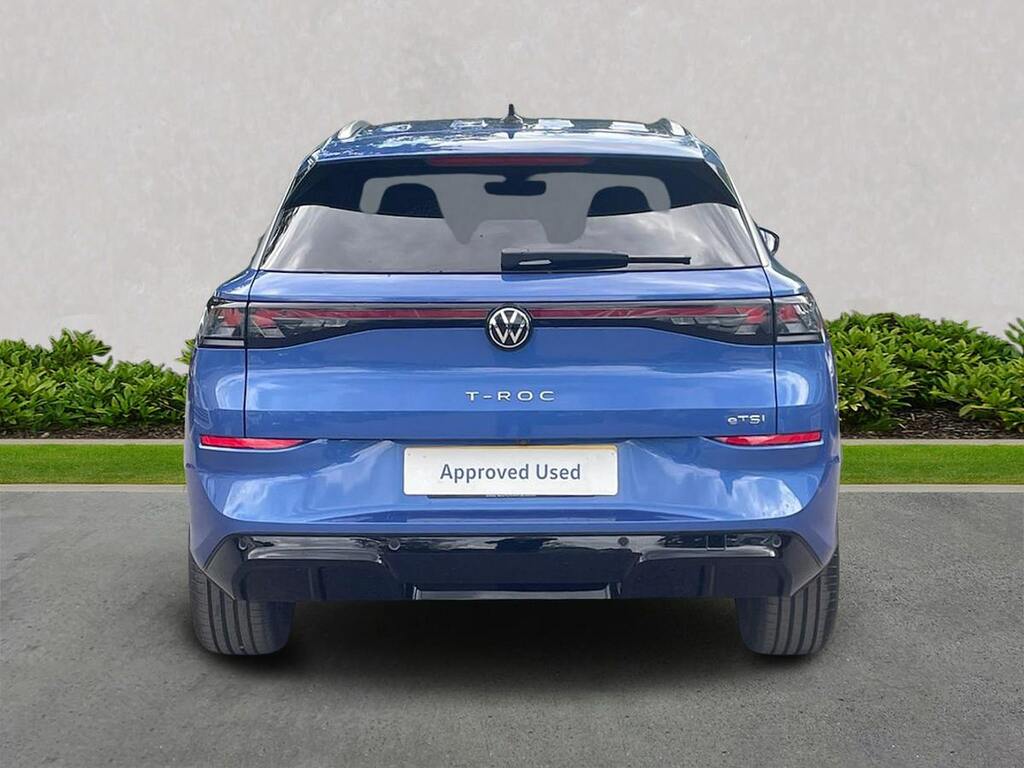 Volkswagen T-Roc 1.5 Etsi Mhev R-line Suv Hybrid Dsg Eur Blue #4