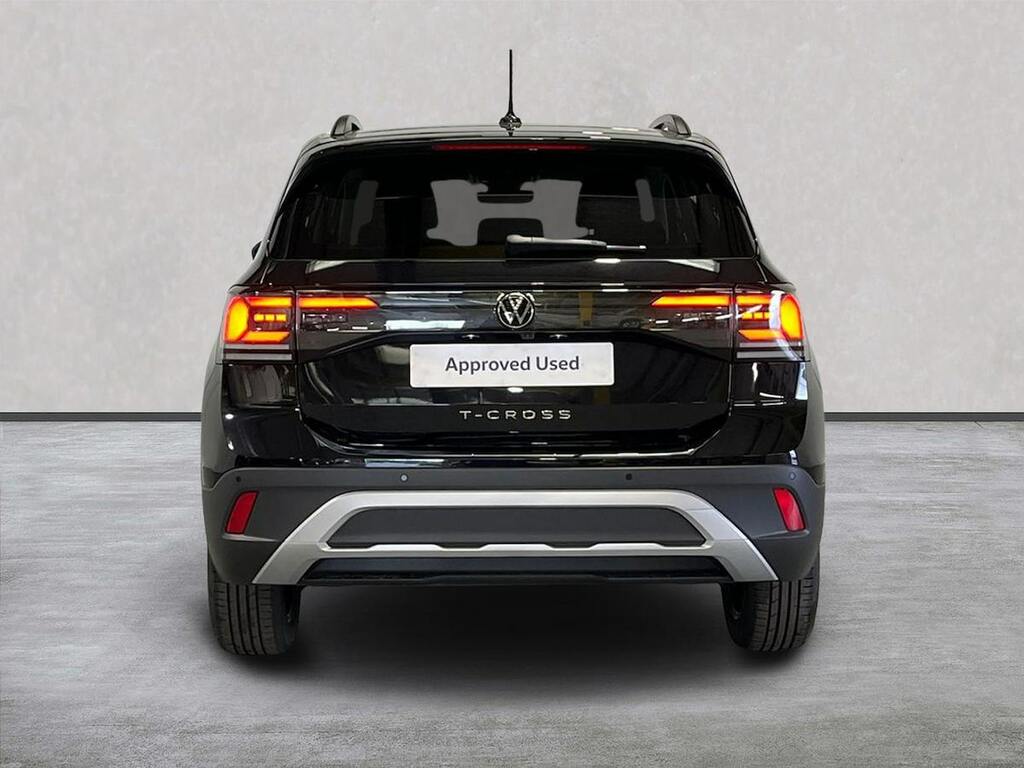 Volkswagen T-Cross 1.0 Tsi Match Suv Euro 6 Ss PJ26LHK Black #4
