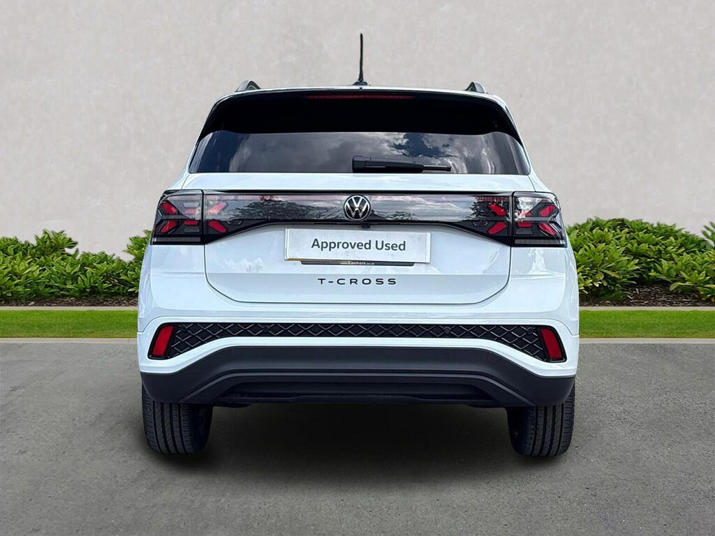 Volkswagen T-Cross 1.0 Tsi Black Edition Dsg LE26JFX White #3