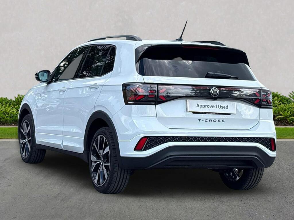 Volkswagen T-Cross 1.0 Tsi Black Edition Dsg LE26JFX White