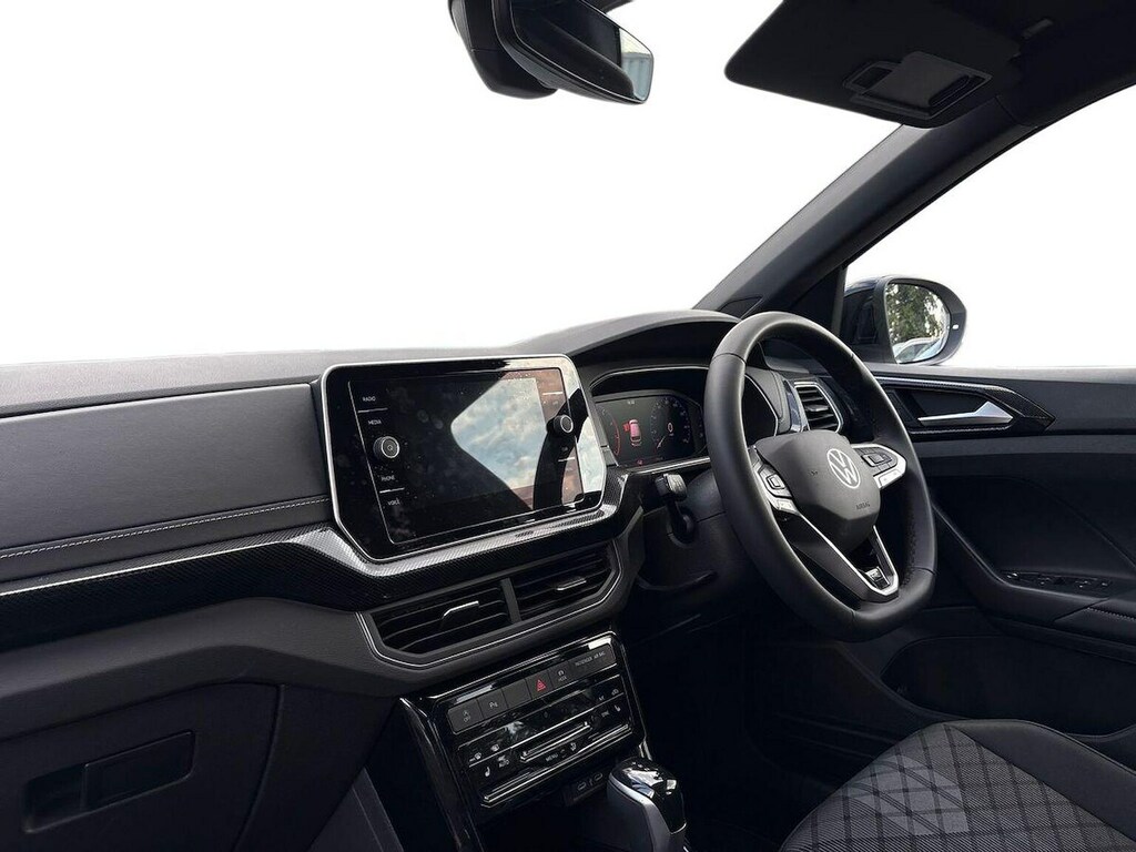 Volkswagen T-Cross 1.0 Tsi Black Edition Dsg LE26JFX White #6