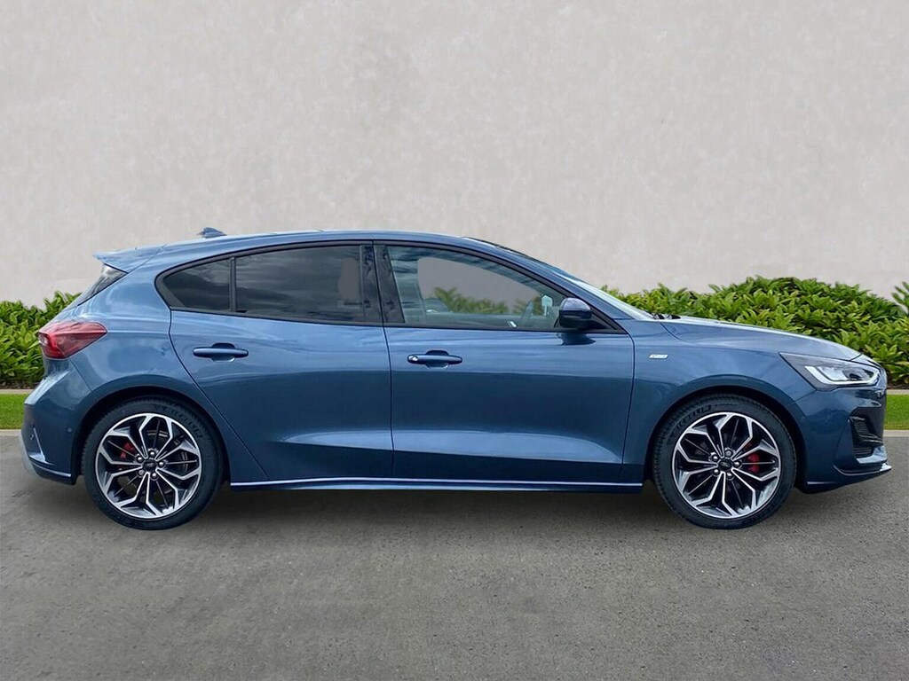 Ford Focus 1.0 Ecoboost Hybrid Mhev 155 St-line X Blue #3
