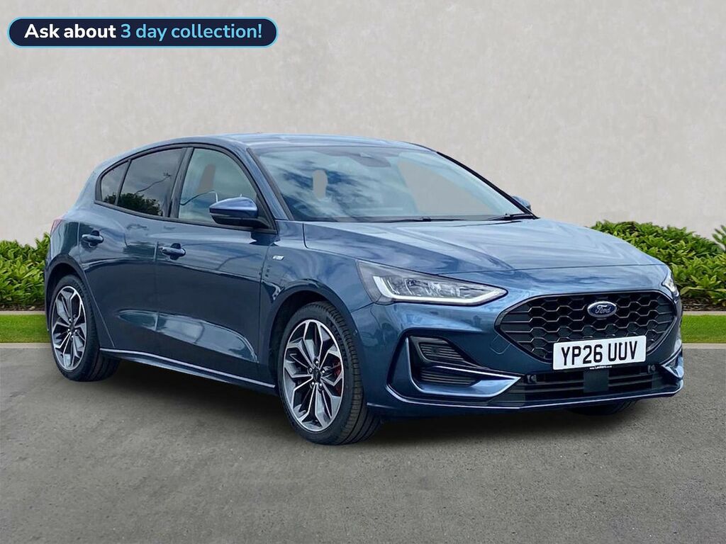 Ford Focus 1.0 Ecoboost Hybrid Mhev 155 St-line X Blue
