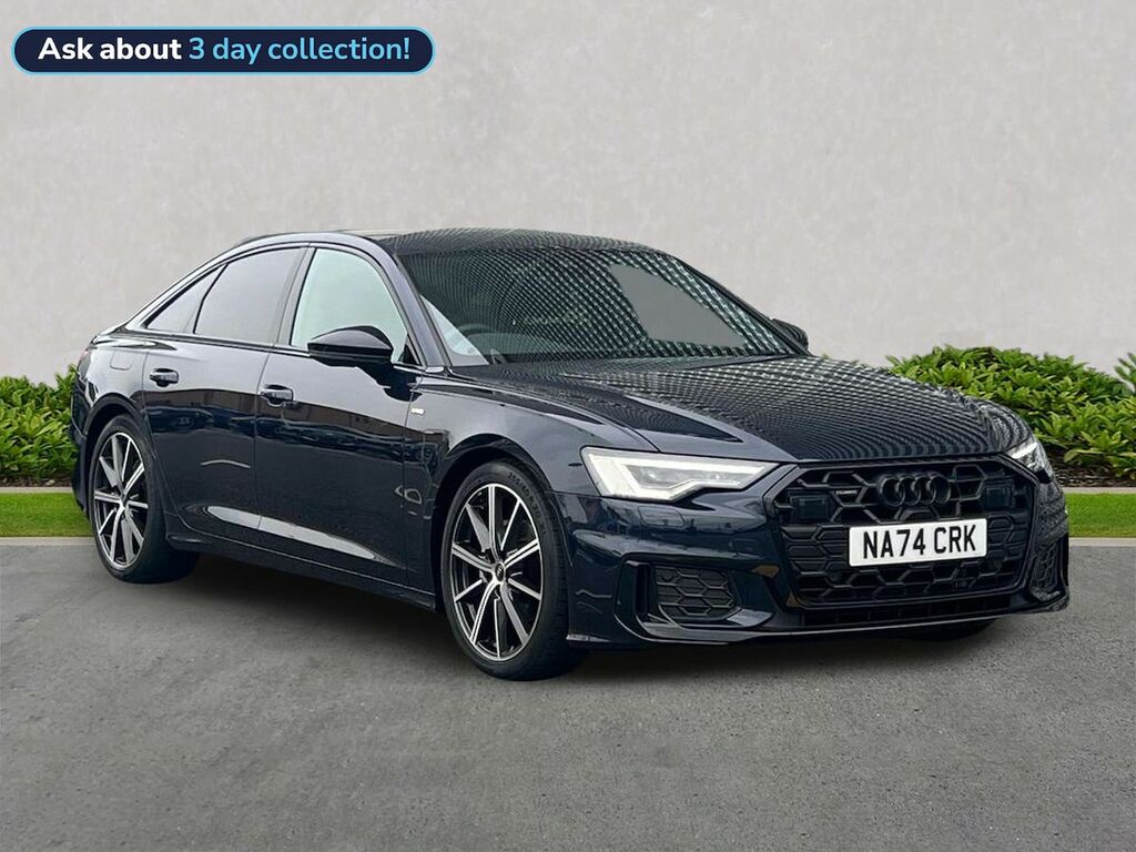 Audi A6 Saloon 40 Tdi Quattro Black Edition S Tronic Blue
