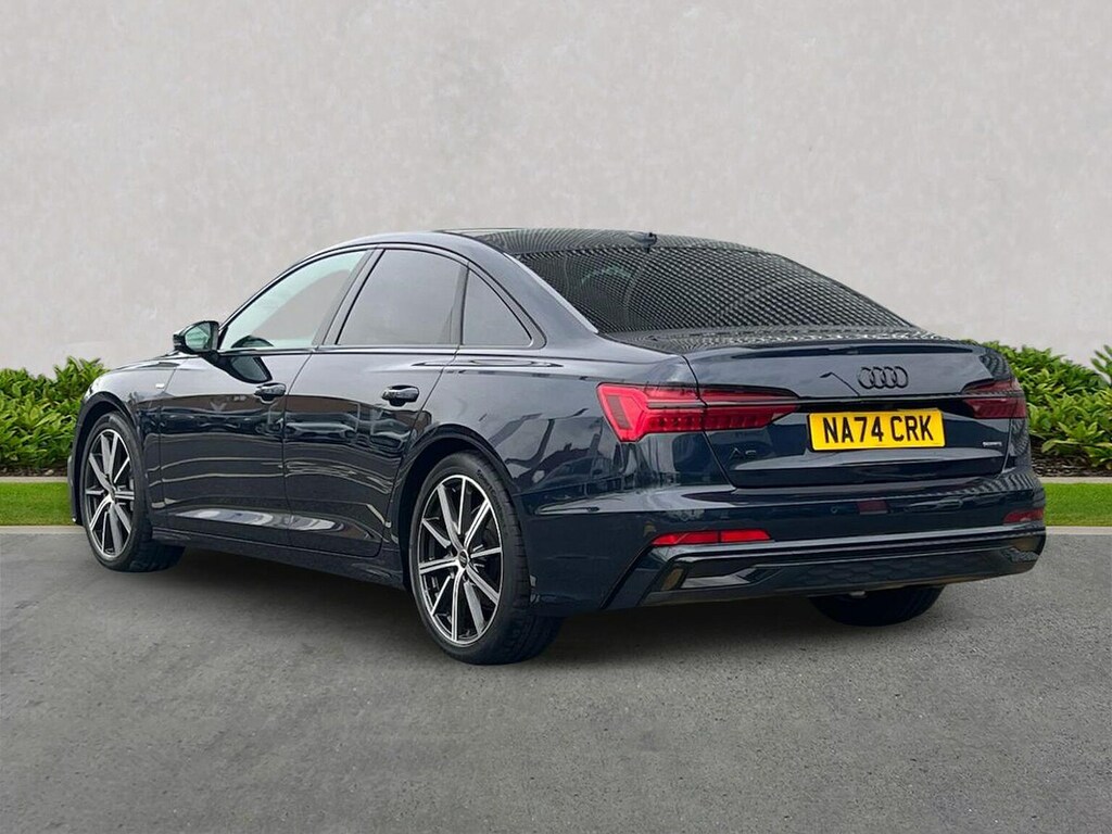 Audi A6 Saloon 40 Tdi Quattro Black Edition S Tronic Blue #2