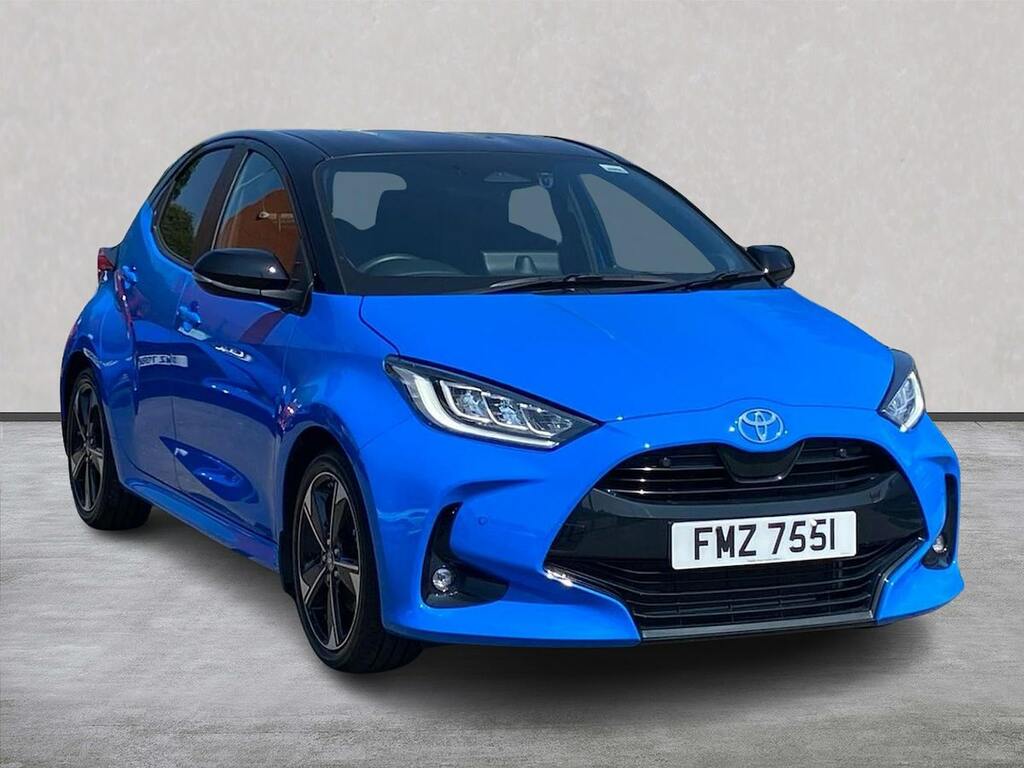 Toyota Yaris 1.5 Vvt-h Premiere Edition Hatchback Hy Blue