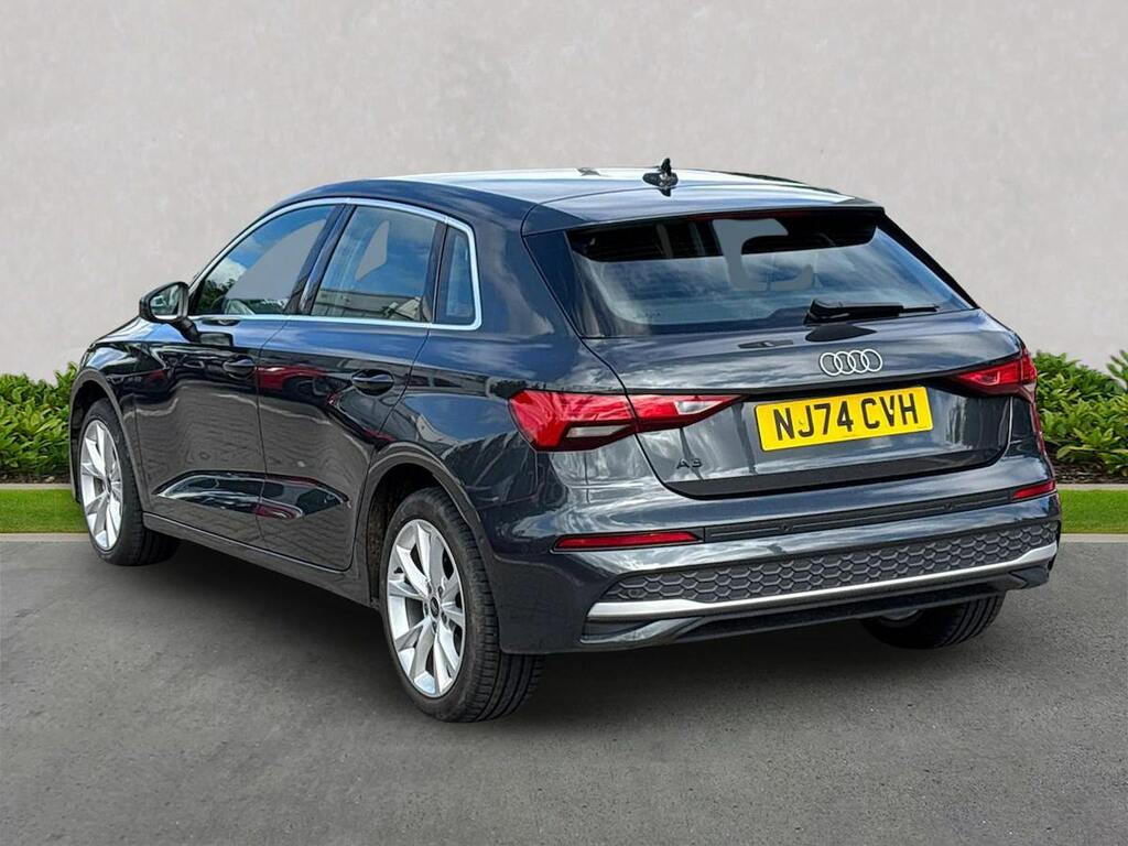 Audi A3 1.5 Tfsi 30 Sport Sportback Euro NJ74CVH Grey #2