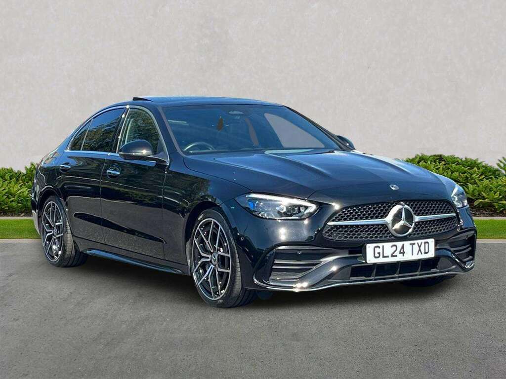 Mercedes-Benz C Class C220d Amg Line Premium Plus 9G-tronic Black