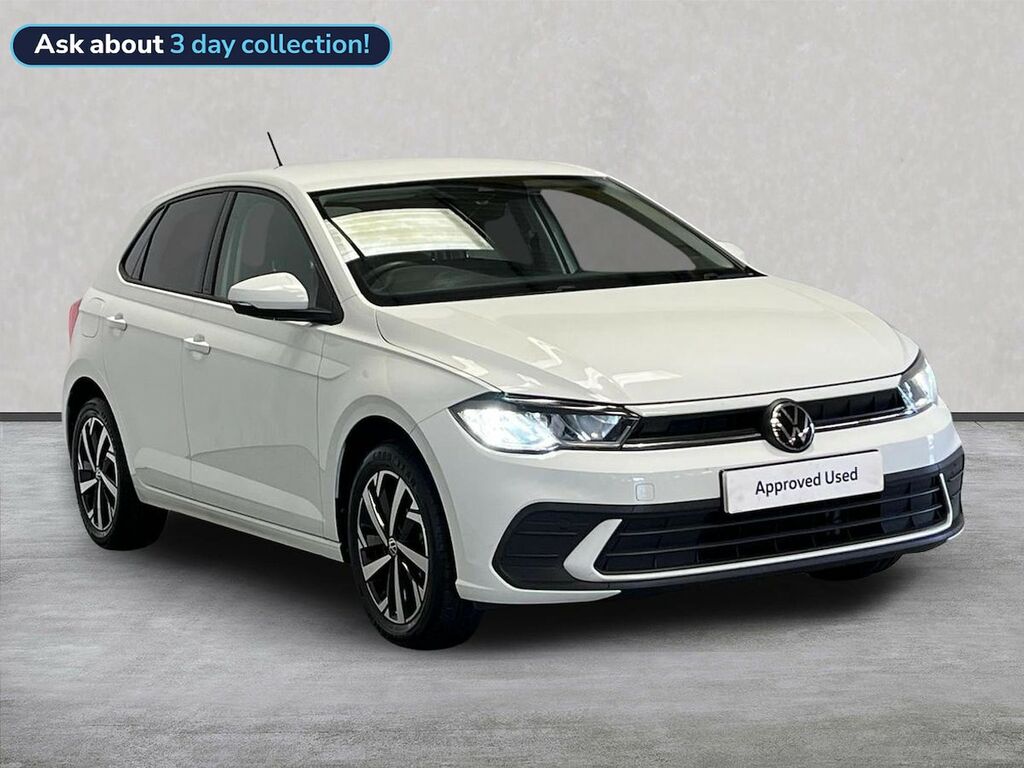 Volkswagen Polo 1.0 Tsi Life Hatchback Euro 6 S White