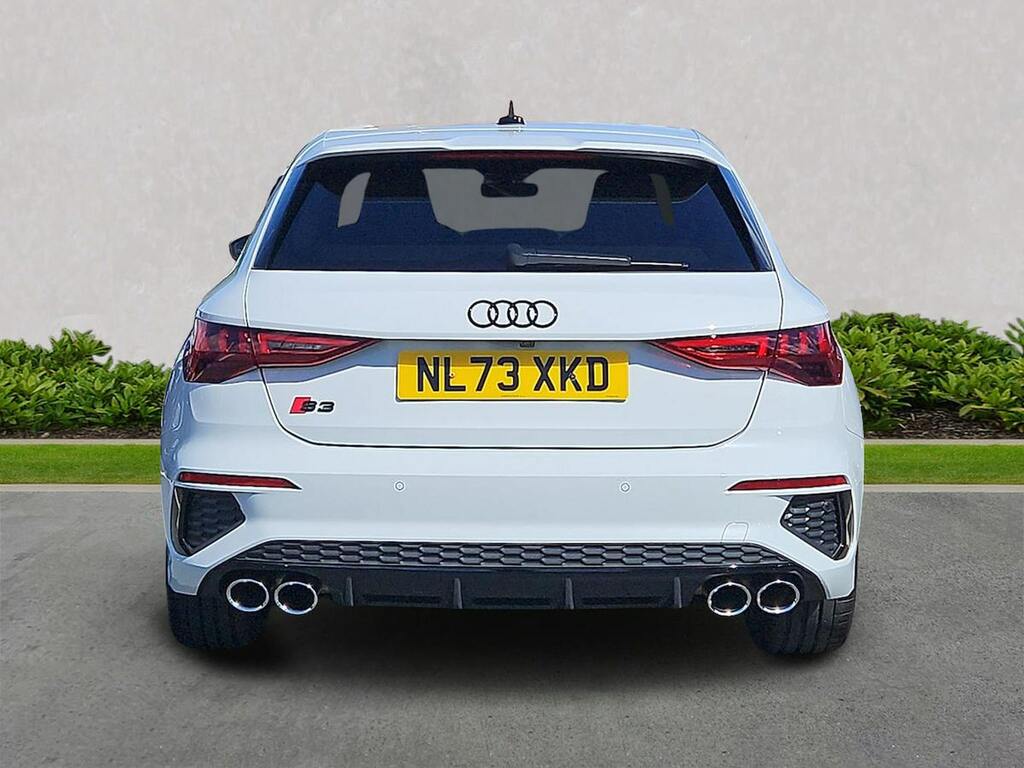 Audi A3 S3 Tfsi Black Edition Quattro S Tronic NL73XKD White #4
