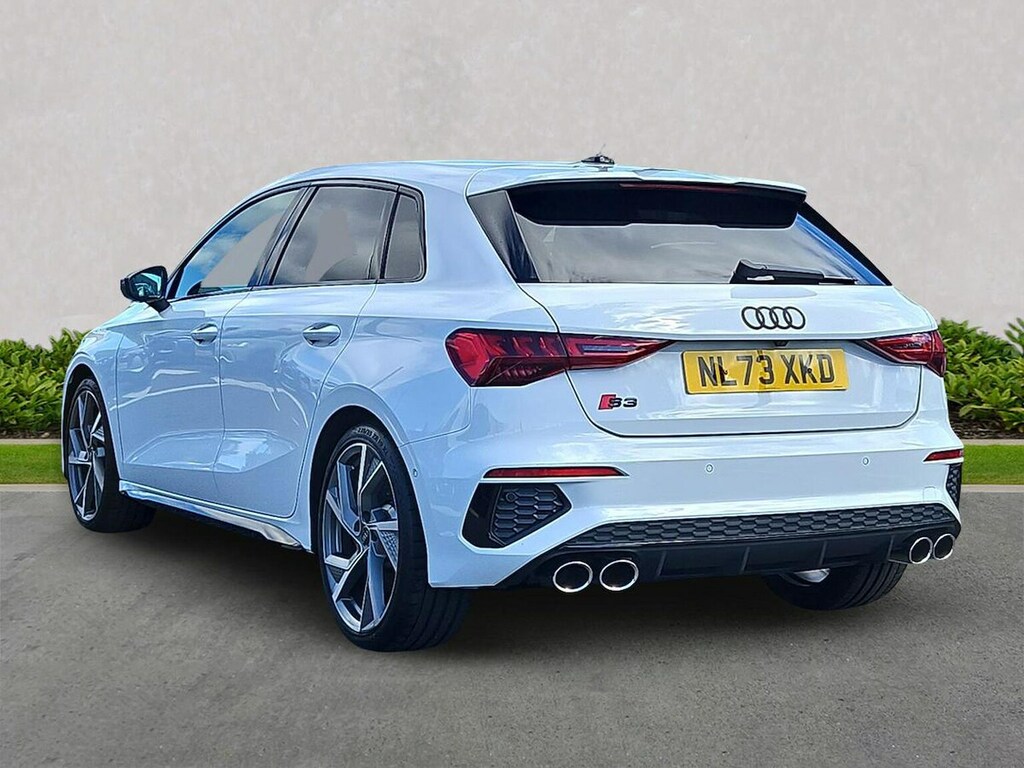 Audi A3 S3 Tfsi Black Edition Quattro S Tronic NL73XKD White #2