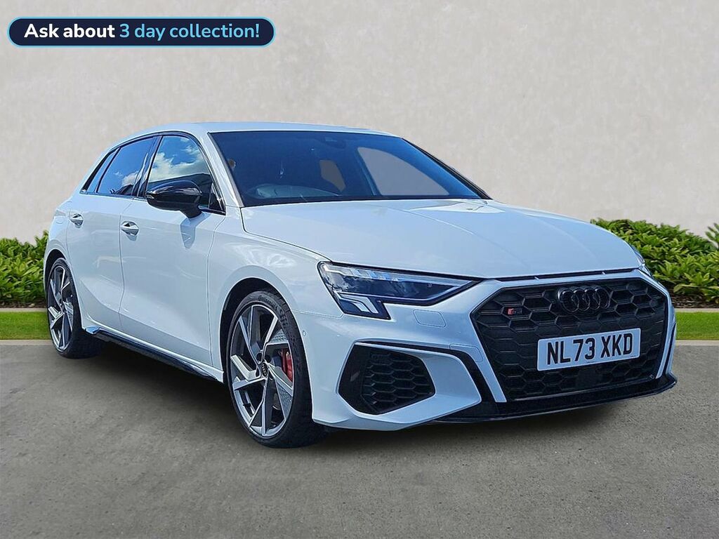 Audi A3 S3 Tfsi Black Edition Quattro S Tronic White