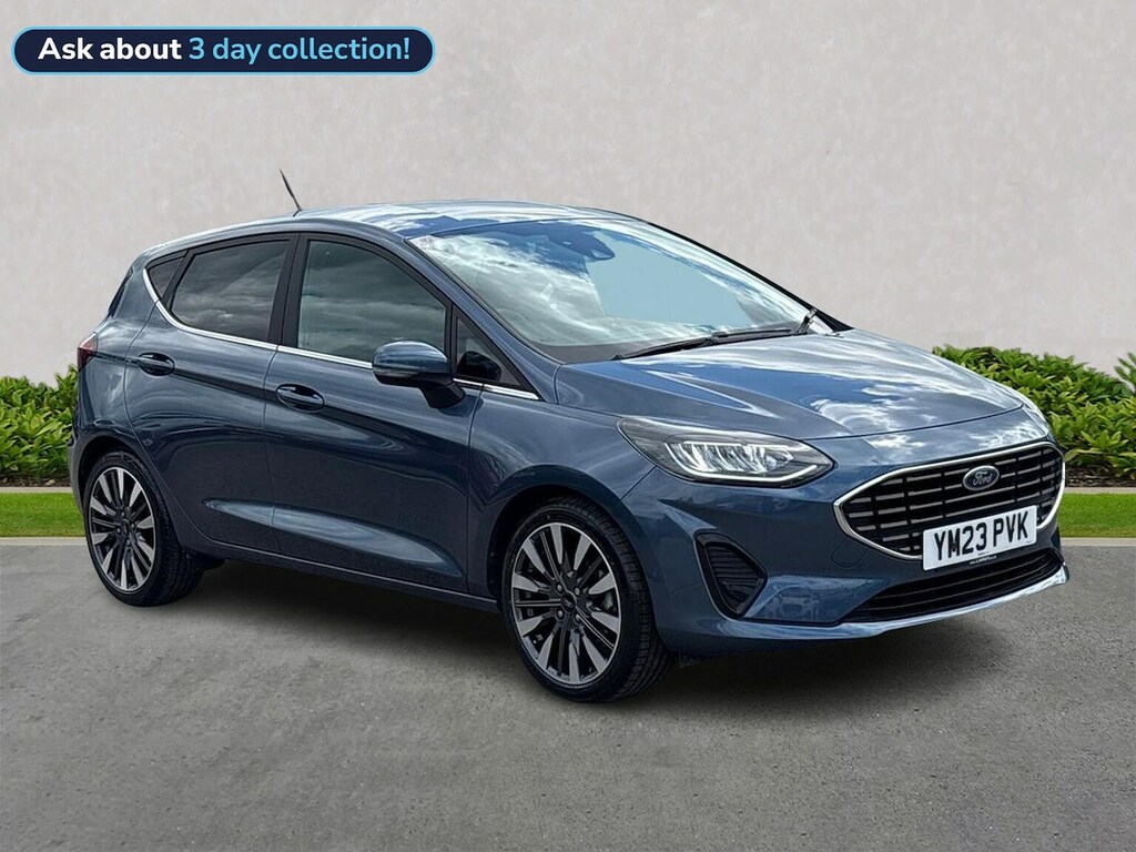 Ford Fiesta 1.0T Ecoboost Mhev Titanium X Hatchback Blue