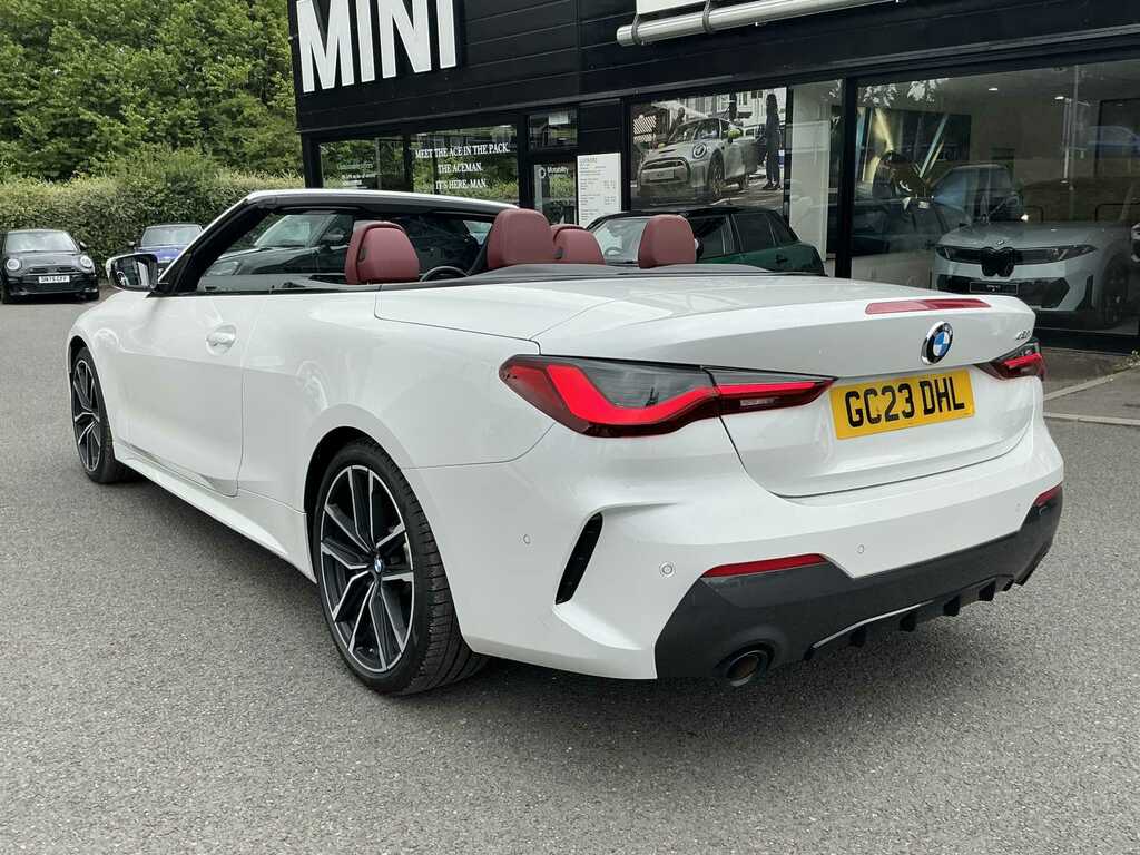 BMW 4 Series 420I M Sport Step GC23DHL White #2