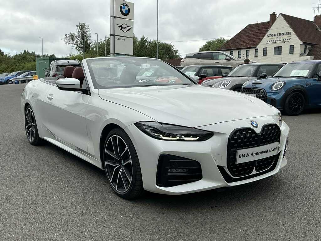 BMW 4 Series 420I M Sport Step White