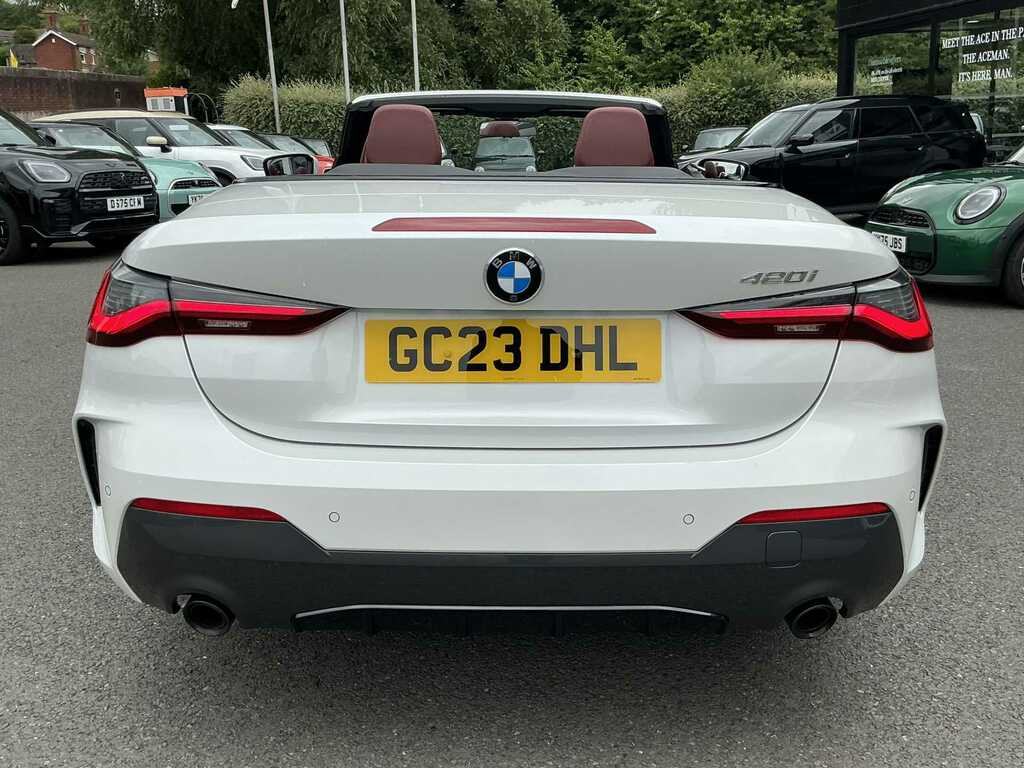BMW 4 Series 420I M Sport Step GC23DHL White #5
