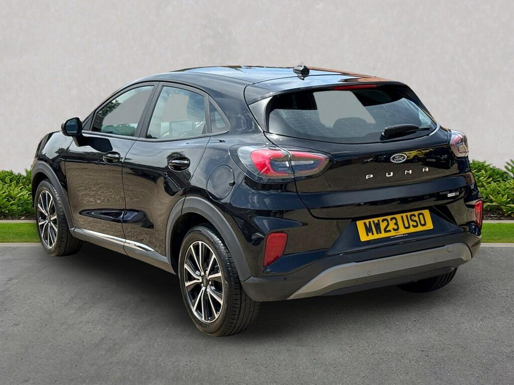 Ford Puma 1.0T Ecoboost Mhev Titanium Suv Hybrid MW23USO Black #2