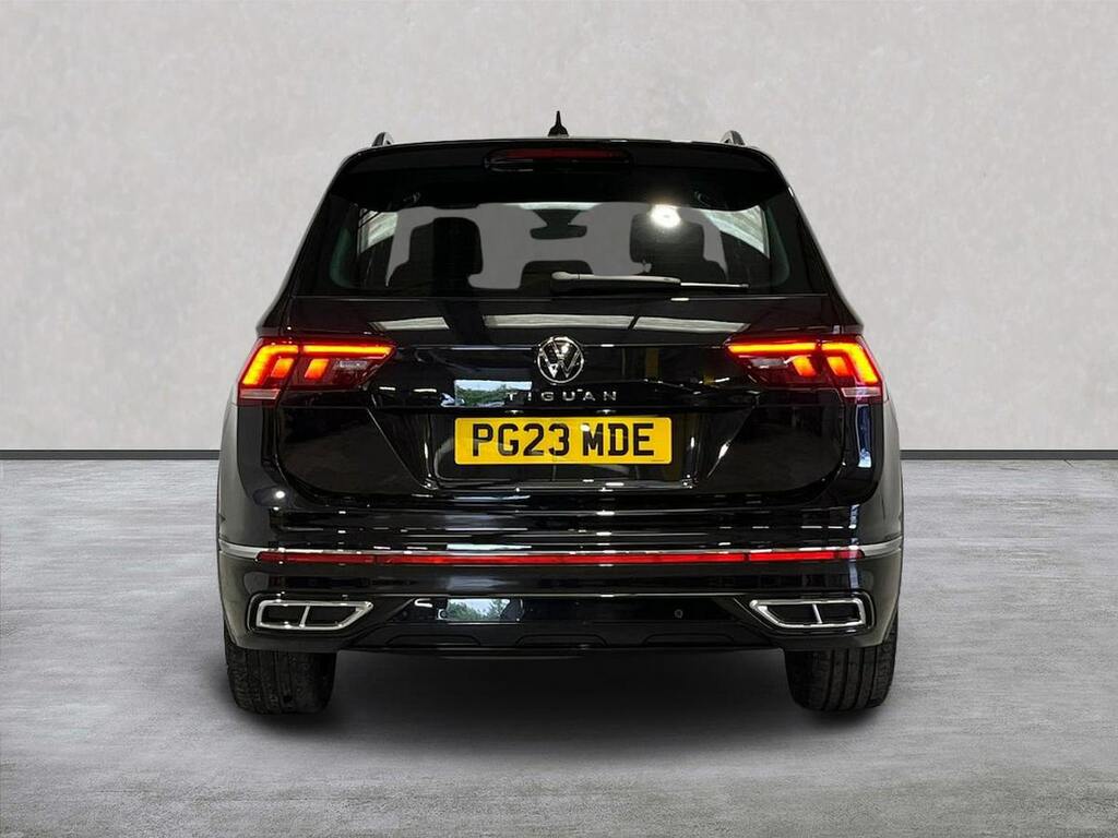 Volkswagen Tiguan 2.0 Tdi R-line Suv Dsg Euro 6 Ss 15 PG23MDE Black #4