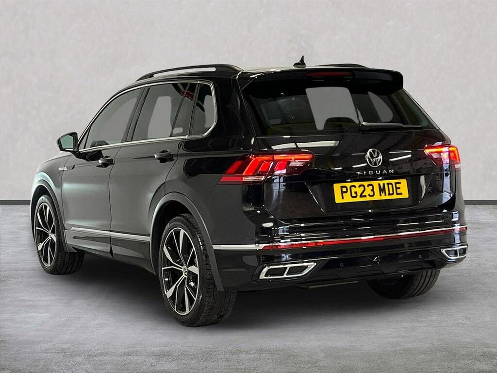 Volkswagen Tiguan 2.0 Tdi R-line Suv Dsg Euro 6 Ss 15 PG23MDE Black #2
