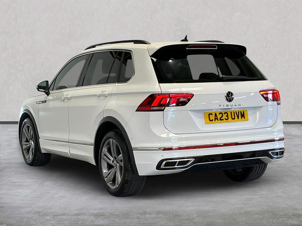 Volkswagen Tiguan 1.5 Tsi R-line Edition Suv Dsg Euro 6 CA23UVM White #2