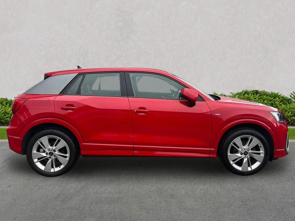 Audi Q2 1.0 Tfsi 30 S Line Suv Euro 6 S SD23XBK Red #3