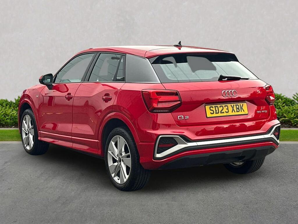 Audi Q2 1.0 Tfsi 30 S Line Suv Euro 6 S SD23XBK Red #2