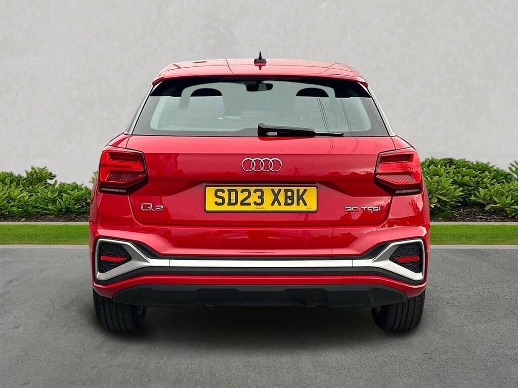 Audi Q2 1.0 Tfsi 30 S Line Suv Euro 6 S SD23XBK Red #4