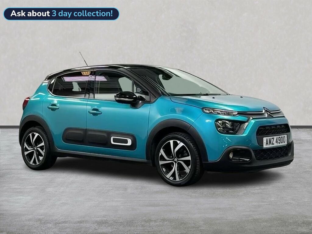 Citroen C3 1.2 Puretech Shine Plus Hatchback Manua Blue