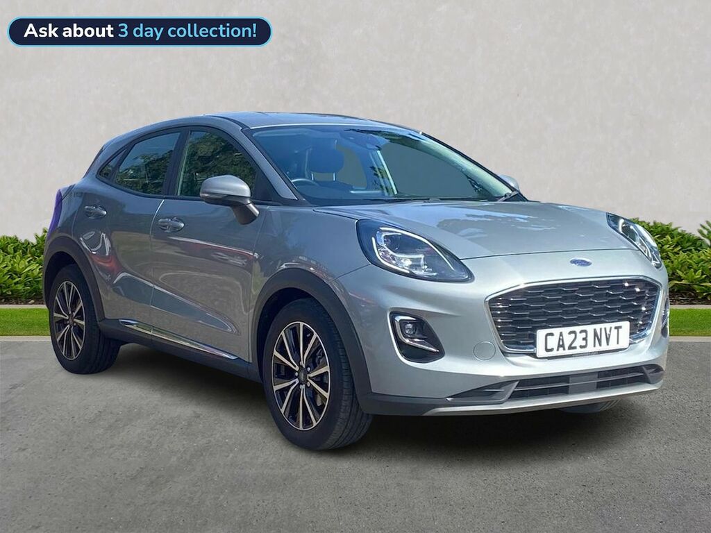 Ford Puma 1.0T Ecoboost Mhev Titanium Suv Hybrid Silver